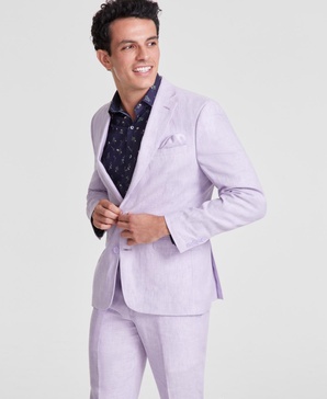 Men's Slim-Fit 100% Linen Suit Jackets, Created for Macy's 