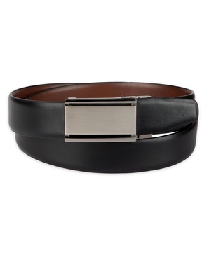 Men's 2-In-1 Reversible AlfaTech Custom Fit Pressure Locking Plaque Buckle Belt