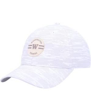 Men's White Washington Huskies Streaker Adjustable Hat