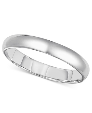 14k Gold 3mm Wedding Band 