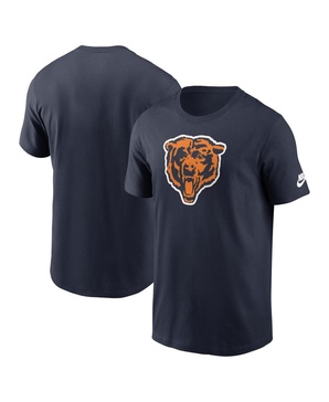 Men's Navy Chicago Bears Rewind Logo Essential T-Shirt