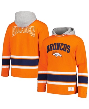 Men's Orange Denver Broncos Ivan Fashion Pullover Hoodie