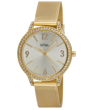 Unisex Quartz Gold-Tone Alloy Watch 37mm