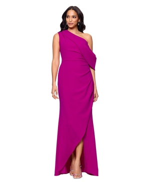 Women's Asymmetric Off-The-Shoulder Gown