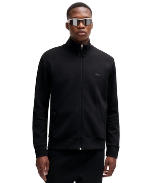 Men's Logo Print Zip-Up Sweatshirt