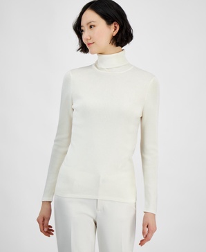 Women's Turtleneck Long-Sleeve Sweater 