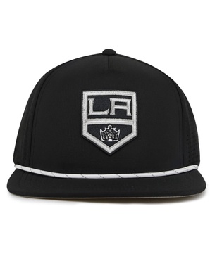 Men's Black Los Angeles Kings Buxton Pro Tech Adjustable Hat