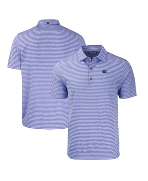Men's Heather Royal Florida Gators Forge Eco Heathered Stripe Stretch Polo