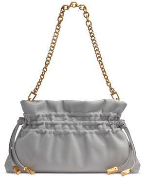 Southold Leather Clutch with Chain Strap