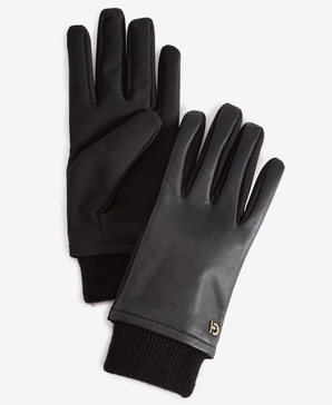 Women's Stretch-Palm Leather Gloves