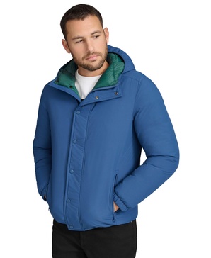 Men's Ripstop Hooded Puffer Jacket