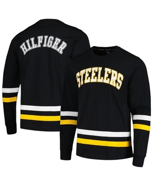 Men's Black, Gold Pittsburgh Steelers Nolan Long Sleeve T-shirt