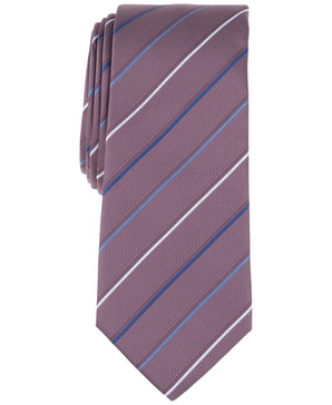 Men's Belwood Slim Stripe Tie, Created for Macy's 