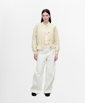 Women's Quilted Bomber Jacket