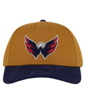 Men's Tan/Navy Washington Capitals Burnett Adjustable Hat