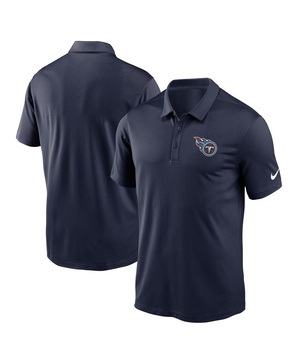 Men's Navy Tennessee Titans Franchise Performance Polo Shirt