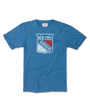 Men's Blue New York Rangers Brass Tacks T-Shirt