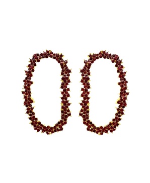 Women's Crystal Garland Drop Earrings