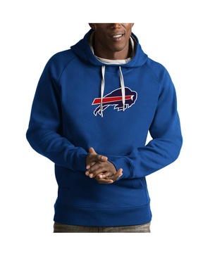 Men's Royal Buffalo Bills Victory Pullover Hoodie