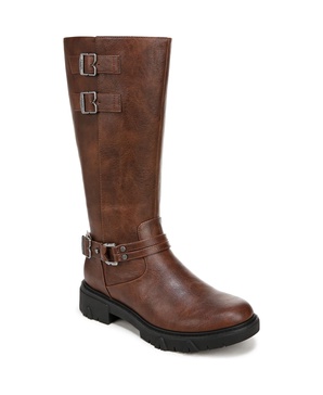 Women's HeadStart Moto Lug Sole Knee-High Boots