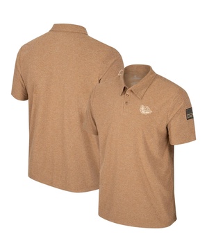 Men's Khaki Gonzaga Bulldogs OHT Military Appreciation Cloud Jersey Desert Polo
