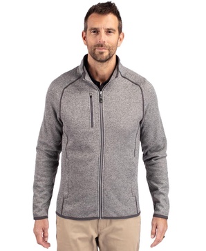 Mainsail Sweater-Knit Mens Big and Tall Full Zip Jacket
