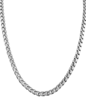 Men's Link Chain 22" Necklace in Stainless Steel