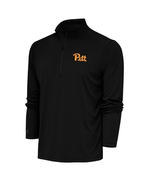 Men's Black Pitt Panthers Tribute Quarter-Zip Top