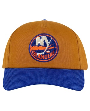 Men's Tan/Royal New York Islanders Burnett Adjustable Hat