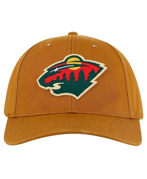 Men's Tan Minnesota Wild Hepcat Washed Twill Adjustable Hat