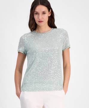 Women's Sequined T-Shirt