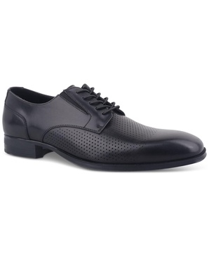 Men's Flynne Alfa-Tech Perforated Leather Dress Shoes, Exclusively at Macy's