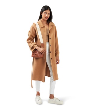 Women's Shore To Shore Belted Wool Coat