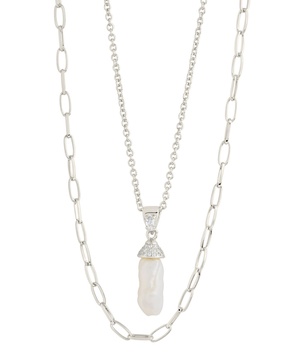 Cubic Zirconia Nerissa Layered Necklace
