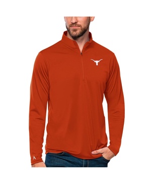 Men's Texas Orange Texas Longhorns Tribute Quarter-Zip Top