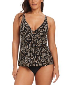 Foil Me Once Tankini Top & Matching Bottom 