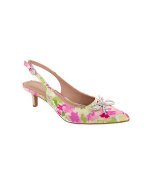 Women's Donna Slingback Bow Dress Pumps