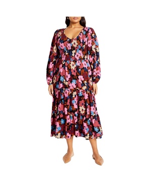 Plus Size Jayden Print Dress