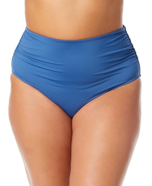 Plus Size High-Waist Bikini Bottoms