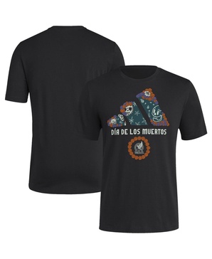 Men's Black Mexico National Team Dia De Los Muertos T-shirt