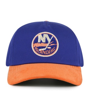 Men's Royal/Orange New York Islanders Burnett Adjustable Hat