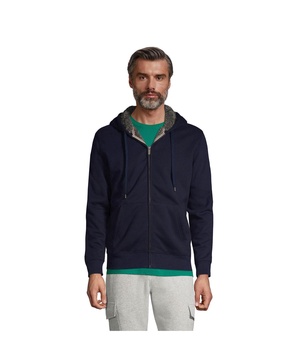 Men's Serious Sweats Full Zip High Pile Fleece Hoodie