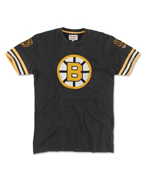 Men's Black Boston Bruins Remote Control T-Shirt