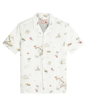 Men's Brighton To Amalfi Print Short Sleeve Shirt