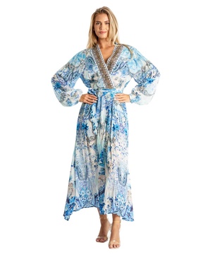 Women's Maxi belted cape
