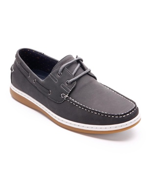 Men's Faux Nubuck Boat Shoes
