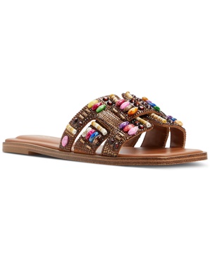 Women's Eleny Embellished Slide Flat Sandals