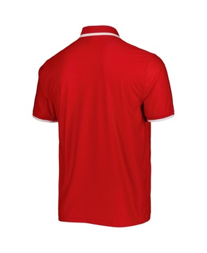 Men's Red 3M Open Playoff 2.0 Pique Performance Polo Shirt