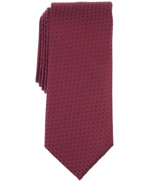Men's Sylvan Textured Solid Tie, Created for Macy's
