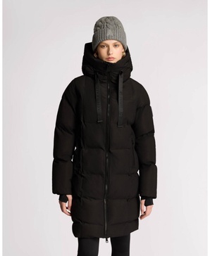 Women's Cluze Mid-Length Puffer with Square Quilting